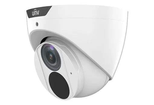 Uniview - IPC3614SR3-ADF40KM-G - UNV 4MP WDR Fixed Turret Network Camera, 4.0mm, Built-in Mic
