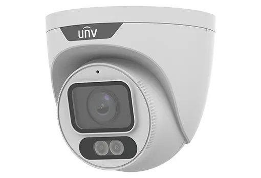 Uniview - IPC3624LE-ADF40K-WL - UNV 4MP HD ColorHunter Fixed Turret Network Camera