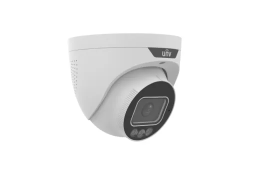 UNV - IPC3634SS-ADF28KMC-I1 - 4MP HD Intelligent Light and Audible Warning Fixed Eyeball Network Camera, 2.8mm