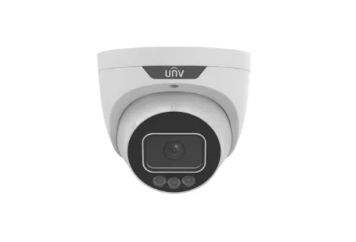 UNV - IPC3634SS-ADF28KMC-I1 - 4MP HD Intelligent Light and Audible Warning Fixed Eyeball Network Camera, 2.8mm