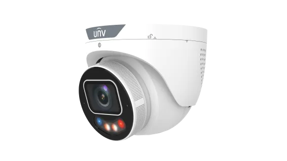 Uniview - IPC3638SE-ADZKMC-WP-I1N - 8MP OwlView Plus Tri-Guard VF Dual-light Turret Network Camera