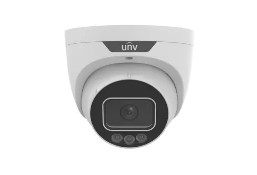 UNV - IPC3638SS-ADF40KMC-I1 - UNV 8MP Tri-guard 2.0 Turret(F1.0, Red&Blue light, Alarm&Audio interfaces)