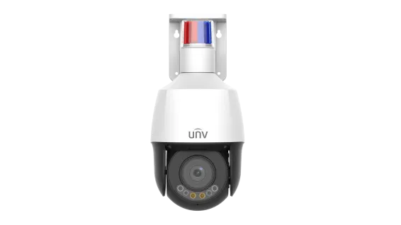 UNV - IPC6322LFW-AX5C-VG - UNV 2MP Active Deterrence Matal PTZ Camera (2.7mm-13.5mm,Audio&Alarm, Two-Way Audio, Starlight, Auto Tracking)