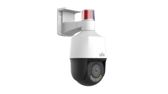 UNV - IPC6325LFW-AX5C-VG - UNV 5MP Active Deterrence Metal PTZ Camera (2.7mm-13.5mm,Audio&Alarm, Two-Way Audio, Starlight, Auto Tracking)