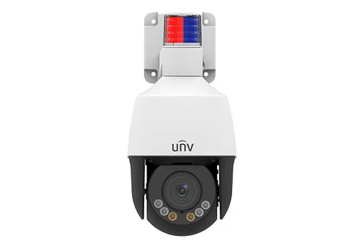 Uniview - IPC675LFW-AX4DUPKC-VG - 5MP Light & Sound Alarm PTZ Camera, 2.8-12mm