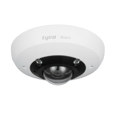 ExacqVision - IPS12-F27-OI02 - Illustra Pro Gen2 12MP Fisheye, 1.5mm, Outdoor, Vandal, Clear, White, IR, WDR