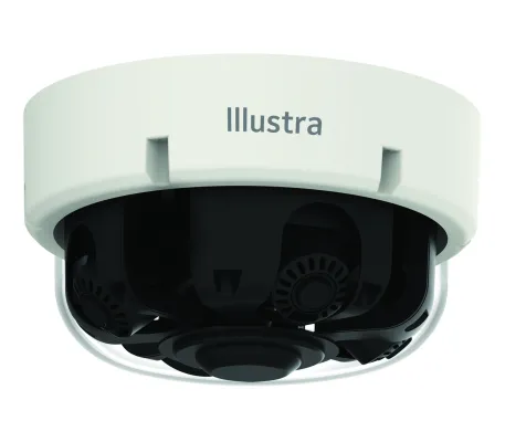 ExacqVision - IPS20-M12-OIA4 - Illustra Pro Gen4 20MP Multisensor, 2.7-13.5mm, AI, TDN w/IR, TWDR, IP66, IK10, SDXC