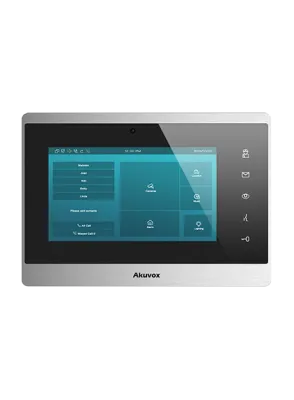 Akuvox - IT82R - Indoor Monitor with Programmable Soft-touch Buttons Standard version