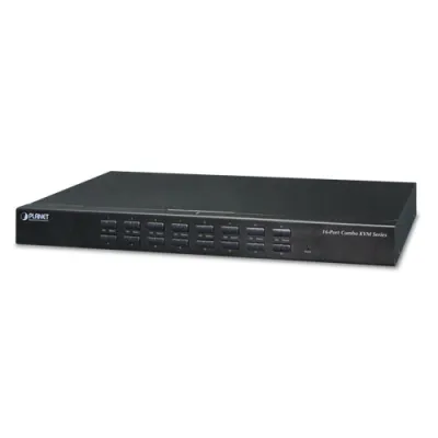 PLANET - KVM-210-16 - 16-Port Combo KVM Switch: Up to 256 computers, On Screen Display (OSD), Quick View Setting (QVS)