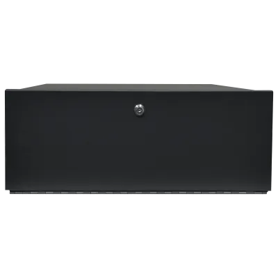 SPECO - LB1 - DVR/VCR Lock Box w/ Fan  Front Folds Down  Removable Top DVRLB1