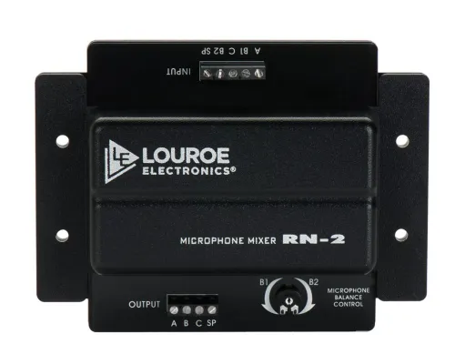LOUROE - LE-368 - Single Zone Audio Interface w/Mixer/2 A Microphones