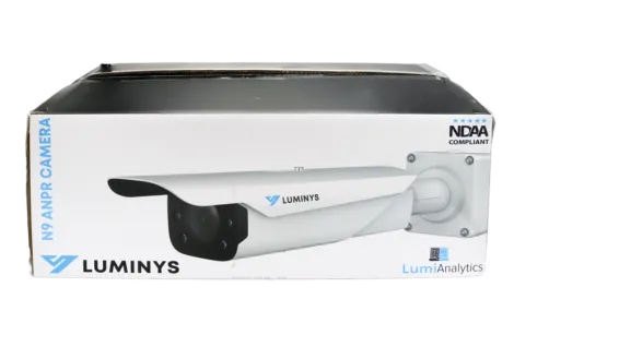 Luminys - N9L-4RAL - 4MP Vari-Focal Network License Plate Recognition Camera, IR LEDs 