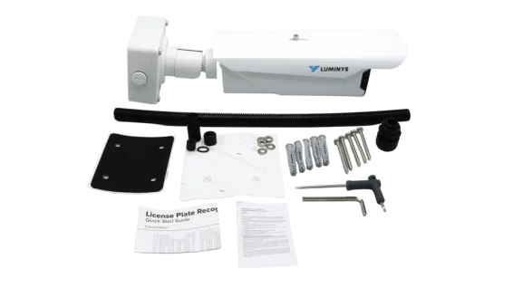 Luminys - N9L-4RAL - 4MP Vari-Focal Network License Plate Recognition Camera, IR LEDs 