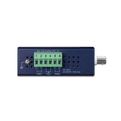 Planet - LRP-201-KIT - Industrial 1-Port 10/100/1000T Ultra PoE + 1-Port Coax/UTP Long Reach PoE Kit (LRP-201ET + LRP-201HT)