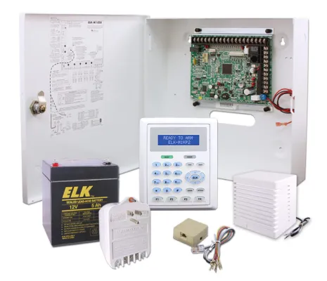ELK - M1EZ8KBS - M1EZ8 Kit with Enclosure & M1KP2 Keypad