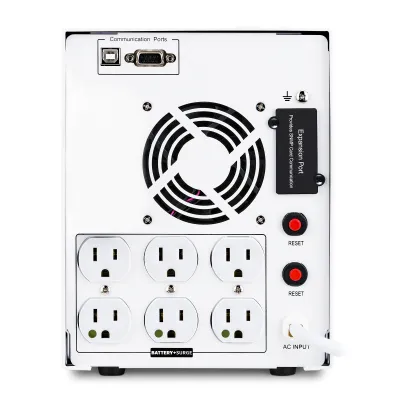 CYBERPOWER - M750L - CyberPower Medical Grade 750VA/600W UPS, 120V, (6) NEMA 5-15R-HG Outlets, NEMA 5-15P-HG Plug, SNMP Slot, Tested to 60601-1, 3Yr Warranty