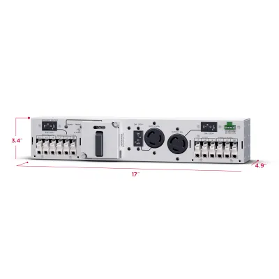 Cyber Power - MBP63A2 - Maintenance Bypass PDU, 2U rack/tower/wall, 200-240V, 1 NEMA L6-20R, 1 NEMA L6-30R, Terminal Block, 3 year warranty