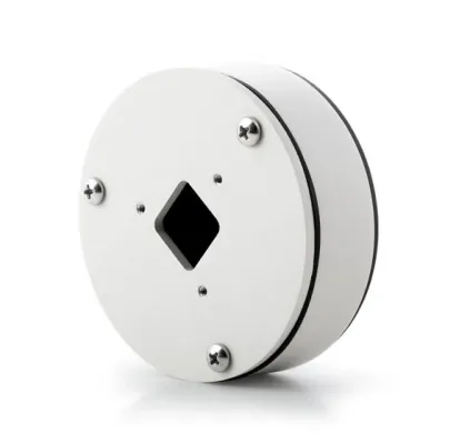 IDIS - MCB-JBA-W - Round Junction Box for Contera Micro Bullet IP Megapixel Cameras 