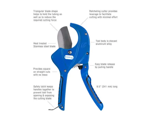 Jonard Tools - MDC-64 - Micro Duct Cutter For Up to 64MM