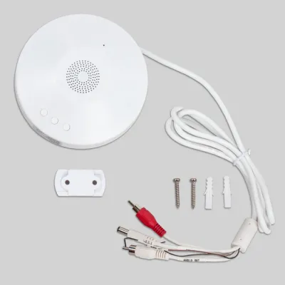 BOLIDE - BE-AVAD - Waterproof Audible and Visual Alarm Device, IP66 Rated, 1-Channel Audio In/Out, 1-Channel Alarm Out / 1-Channel Alarm COM, 88db Siren with 3 Different Sounds, 30 Lumen Enforcer Lights, 12VDC 2.5W