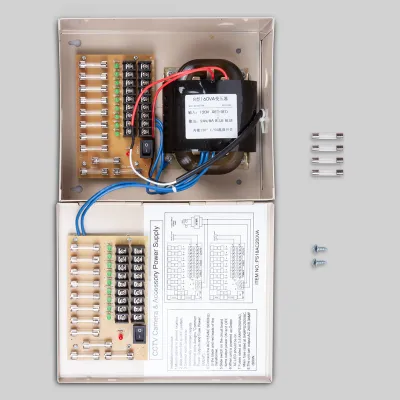 BOLIDE - BP0049/200W18 - 24VAC, 200W Power Supply. 18 Output, 4pc per case