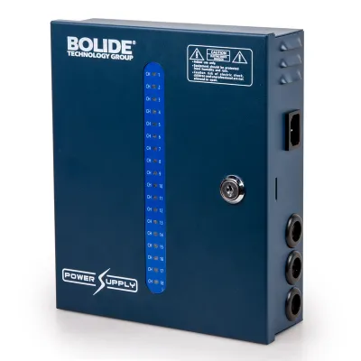 BOLIDE - BP0050/18-20 - 12VDC Regulated Power Supply. 18 Output, 20 Amp, 4pc per case