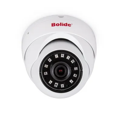 BOLIDE - BC1509IROD/28W - 5.0MP AHD / TVI / CVI / Analog Eyeball Camera, 1/2.7 CMOS, 2.8mm Wide Angle Lens, IR Up to 65 ft., Control Over Coax, OSD, Quickswitch, 12VDC, White