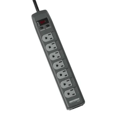 MINUTEMAN - MMS370 - Surge Strip 7-outlet Child Safety 1080J
