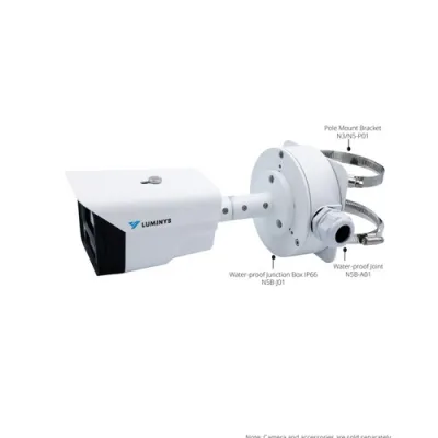 Luminys - N3B-8LA2 - N3-L Starter Series 8MP LumiLuxSmart IP Standard Size Bullet 2.8 mm, IR, White-light LEDs, and Dual-mode