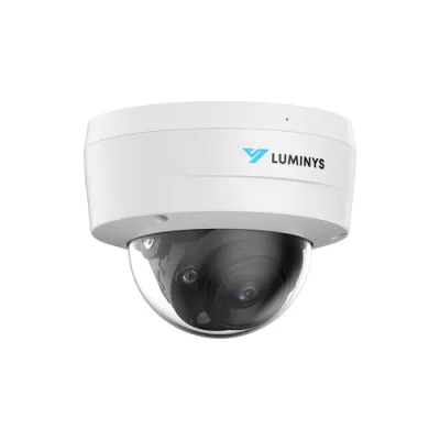 Luminys - N3D-4LA2 - N3-L Starter Series 4MP LumiLuxSmart IP Standard Size Dome 2.8 mm, IR, White-light LEDs, and Dual-mode