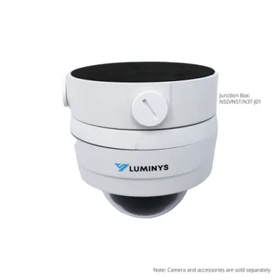 Luminys - N3D-4LA2 - N3-L Starter Series 4MP LumiLuxSmart IP Standard Size Dome 2.8 mm, IR, White-light LEDs, and Dual-mode