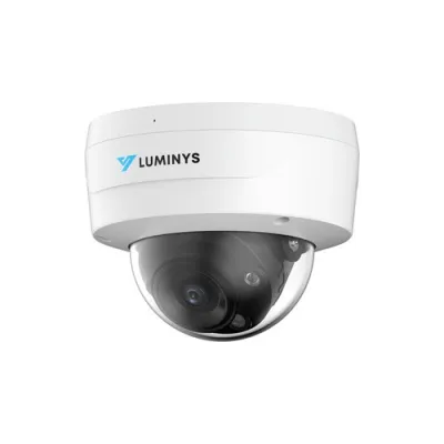 Luminys - N3D-8LA2 - N3-L Starter Series 8MP LumiLuxSmart IP Standard Size Dome 2.8 mm, IR, White-light LEDs, and Dual-mode