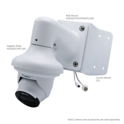 Luminys - N3T-4LA2 - N3-L Starter Series 4MP LumiLuxSmart IP Mini Size Turret 2.8 mm, IR, White-light LEDs, and Dual-mode