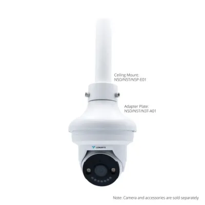 Luminys - N3T-8BA2 - N3-B Mainstream Series 8MP LumiLightBand IP Mini Size Turret 2.8 mm, IR, White-light and Colorful LEDs