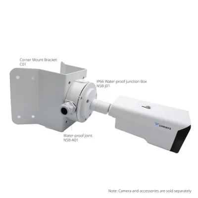 Luminys - N5B-8LAV - N5-L Mainstream Series 8MP LumiLuxSmart IP Standard Size Bullet 2.7-12 mm, IR and White-light LEDs