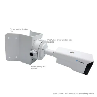 Luminys - N5B-8CA2 - N5-C Mainstream Series 8MP LumiColor IP Standard Size Bullet,  2.8 mm, White-light LEDs