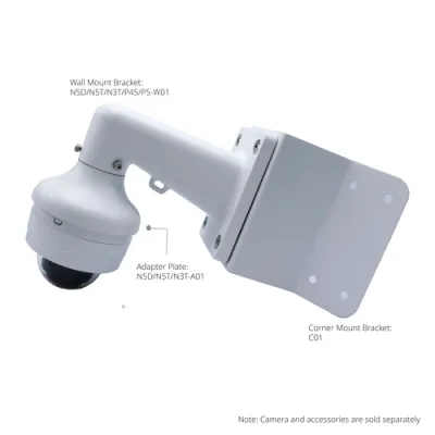 Luminys - N5D-4LAV - N5-L Mainstream Series 4MP LumiLuxSmart IP Standard Size Dome 2.7-12 mm, IR, White-light LEDs, and Dual-mode