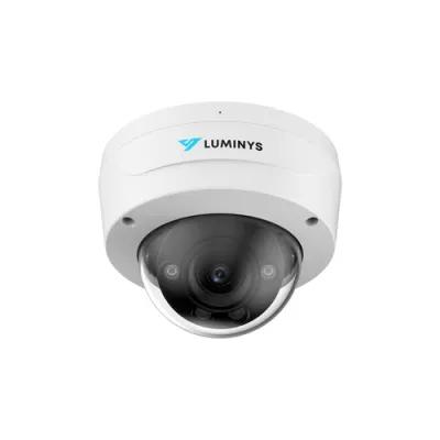 Luminys - N5D-8LA2 - N5-L Mainstream Series 8MP LumiLuxSmart IP Standard Size Dome 2.8 mm, IR, White-light LEDs, and Dual-mode