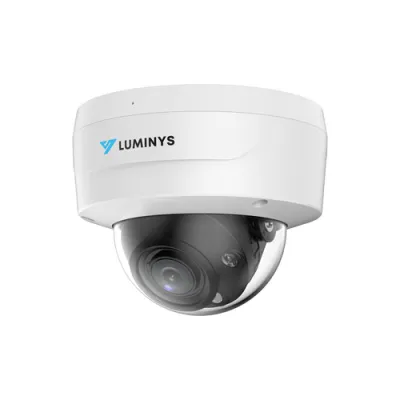 Luminys - N5D-8LAV - N5-L Mainstream Series 8MP LumiLuxSmart IP Standard Size Dome 2.7-12 mm, IR, White-light LEDs, and Dual-mode