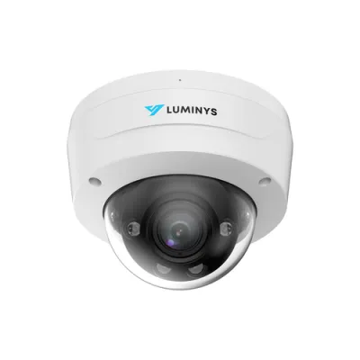 Luminys - N5D-8LAV - N5-L Mainstream Series 8MP LumiLuxSmart IP Standard Size Dome 2.7-12 mm, IR, White-light LEDs, and Dual-mode