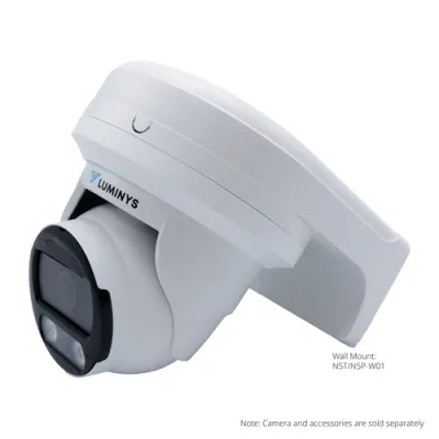 Luminys - N5T-12LA2 - 12MP Network LumiLuxSmart Series Turret Camera with 2.8 mm Lens, IR, White-light LEDs, Dual-mode