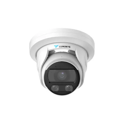 Luminys - N5T-12LA2 - 12MP Network LumiLuxSmart Series Turret Camera with 2.8 mm Lens, IR, White-light LEDs, Dual-mode