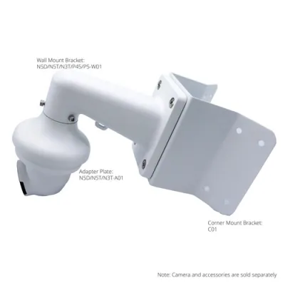 Luminys - N5T-4CA2 - N5-C Mainstream Series 4MP LumiColor IP Mini Size Turret 2.8 mm, White-light LEDs