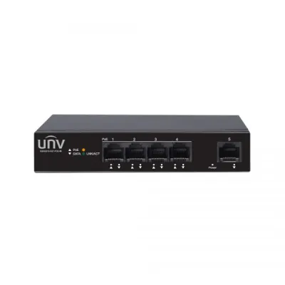 Uniview - NSW2010-5GT-POE-IN - 4 Giga Port PoE Switch