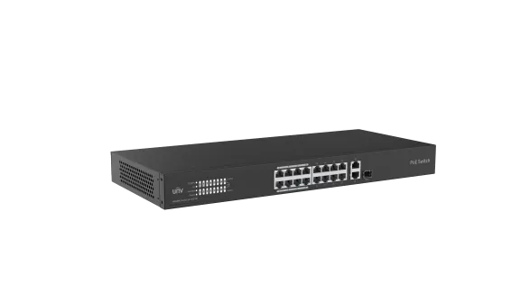 UNV - NSW3000-16T1GT1GC-POE-IN - Ethernet 16 Port 250W Cloud Managed Ethernet PoE Switch