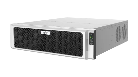 Uniview - NVR816-64-R-IM-4G - UNV NVR816-64,4K Network Video Recorder with AI Card（Face Recognition/SIP/Video Metadata）