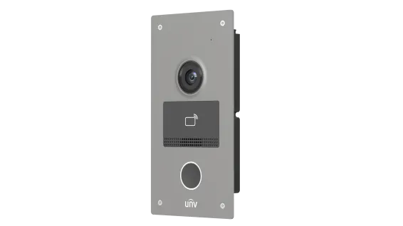 UNV - OEU-201S-HMK-Z - Villa Door Station (Metal, In Flush Version)