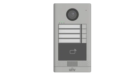 UNV - OEU-202S-HMK4 - Villa Door Station (Metal, 4-button)