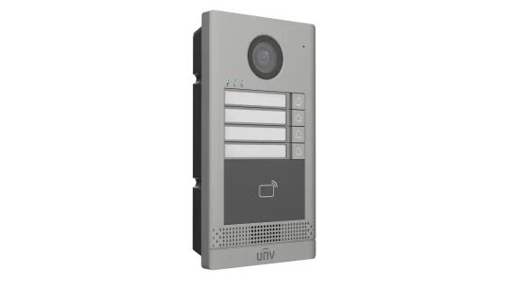 UNV - OEU-202S-HMK4 - Villa Door Station (Metal, 4-button)