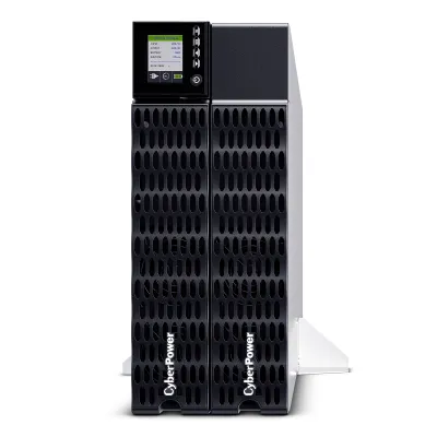 CYBERPOWER - OL10KRTHD - 10KVA/10KW, High Density, Online Double-Conversion, PF=1, 4U rack/tower, 200-240V Input Hardwire, 200-240V Output, 4 NEMA L6-20R, 2 NEMA L6-30R, Color Matrix LCD, USB, Serial, EPO, Optional RMCARD205, 3 year warranty